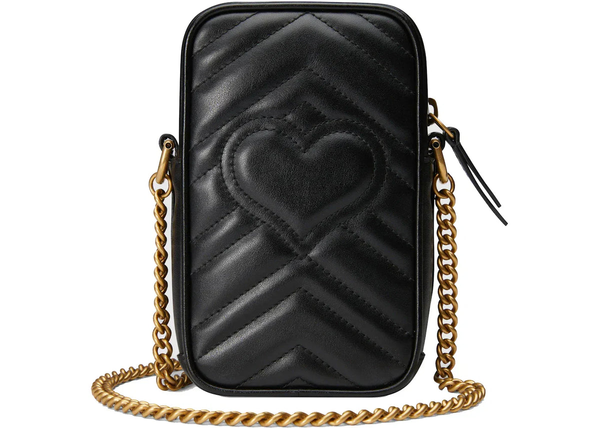 Gucci Gg Marmont Mini Bag Black