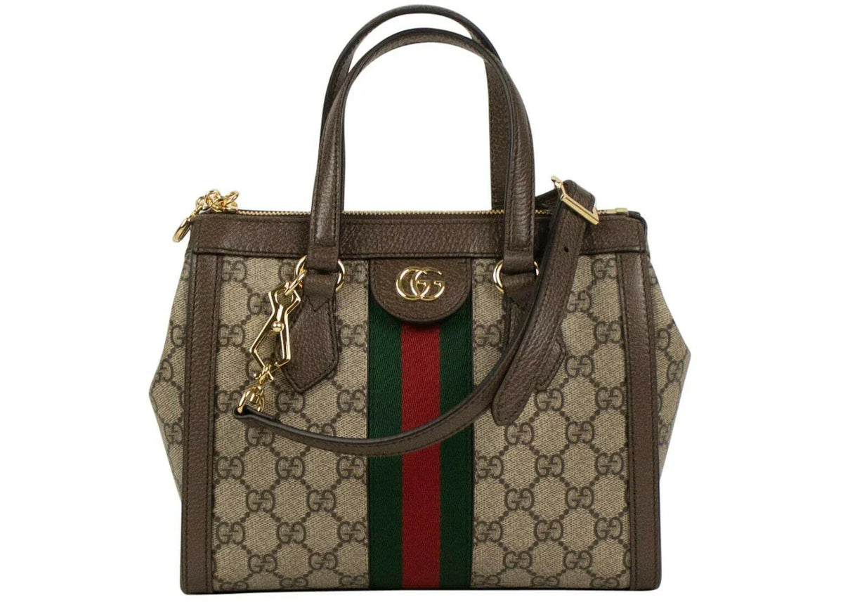 Gucci Ophidia Tote Gg Small Beige