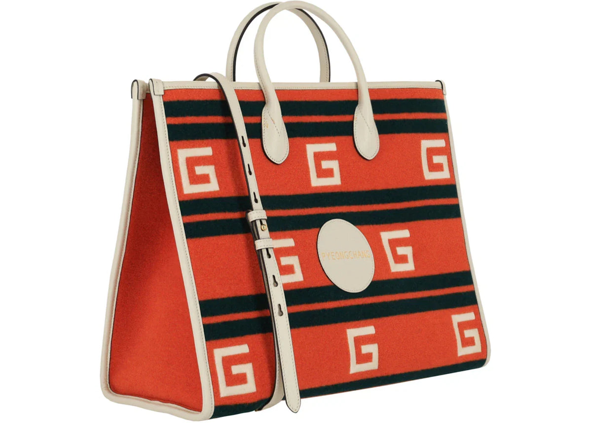 Gucci Pyeongchang Embroidered Tote Multi