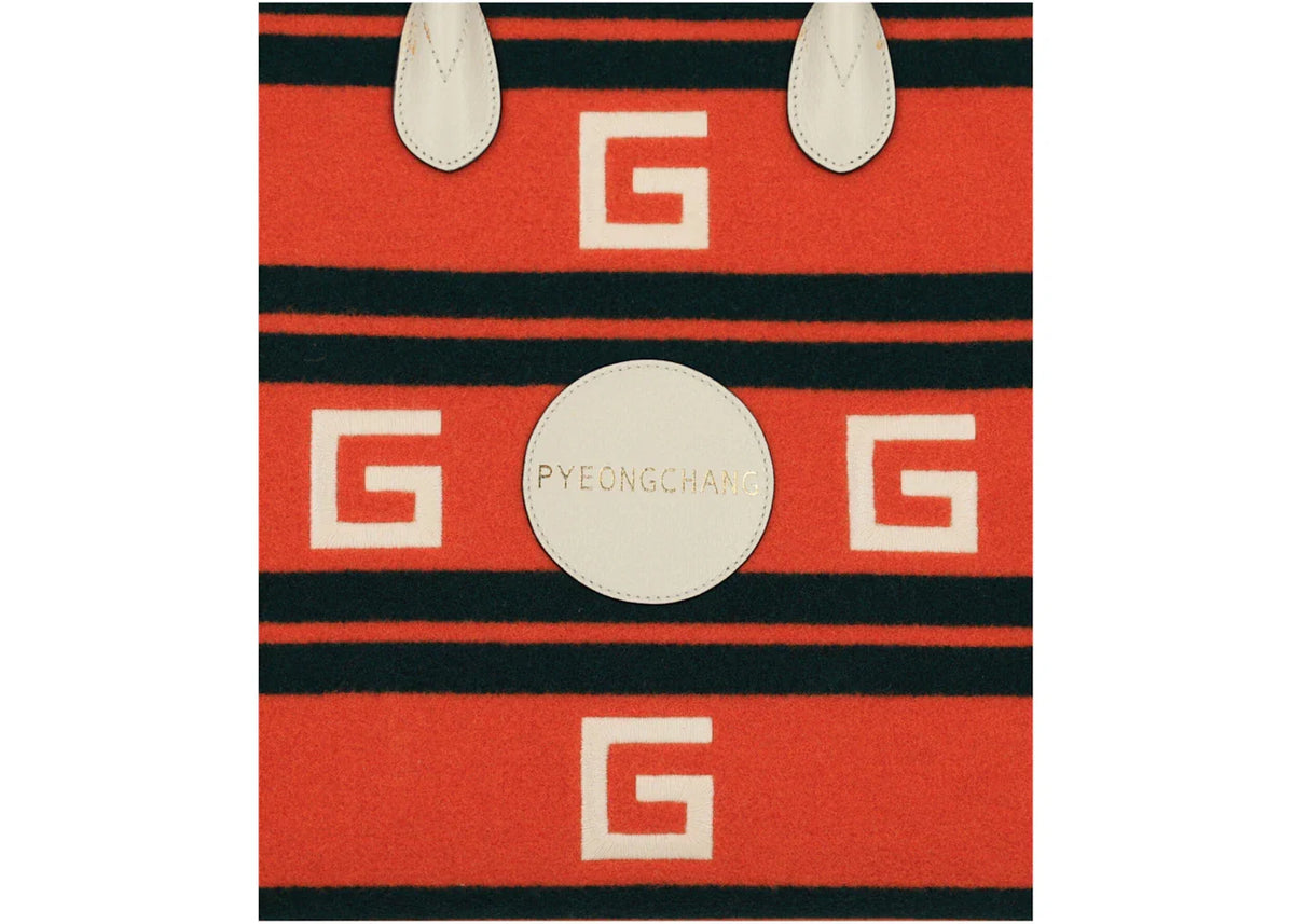 Gucci Pyeongchang Embroidered Tote Multi