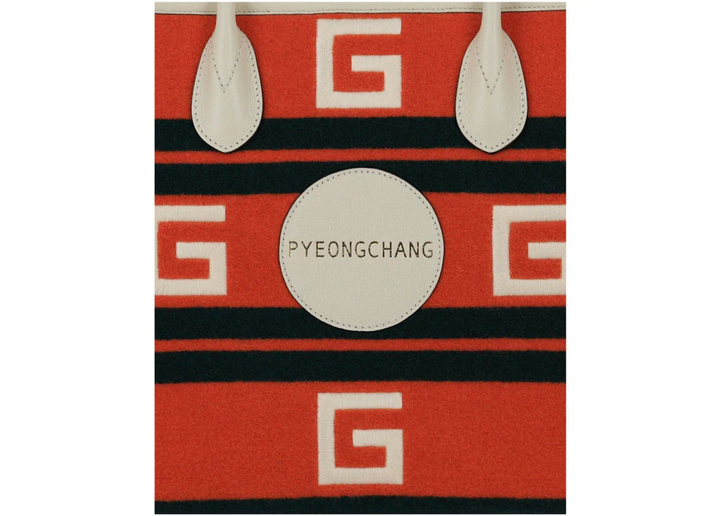 Gucci Pyeongchang Small Embroidered Tote Multi