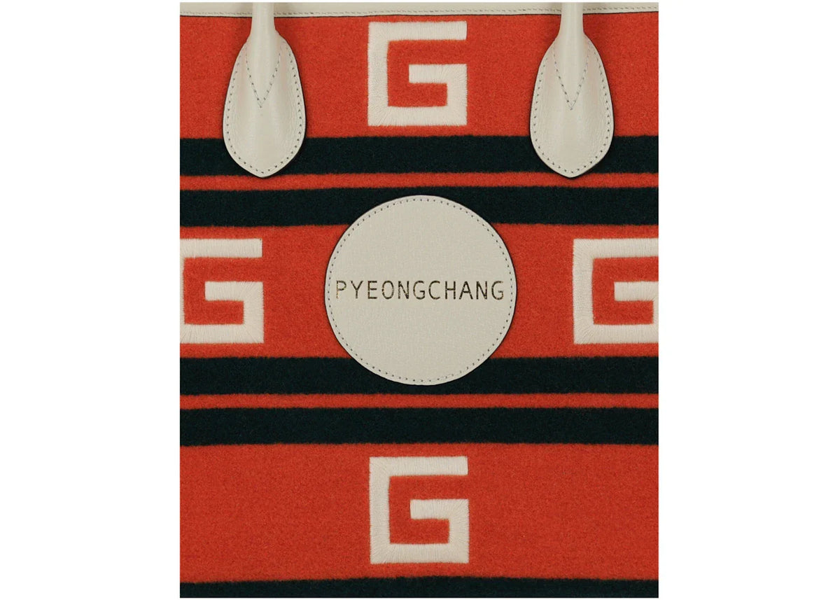 Gucci Pyeongchang Small Embroidered Tote Multi