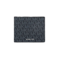 Michael Kors Cooper Logo Billfold Wallet With Coin Pouch Admrl-Plblue