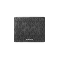 Michael Kors Cooper Logo Billfold Wallet With Coin Pouch Black
