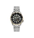 Seiko 5 SSK021 Men Sports GMT Mechanical Automatic Stainless 42.5mm