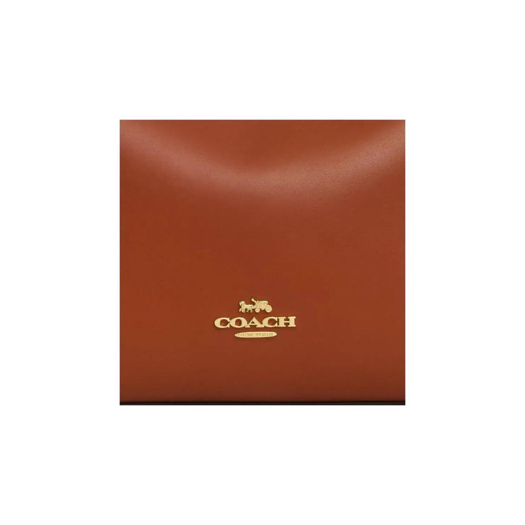 Coach Laurel Shoulder Bag Smooth leather Tan