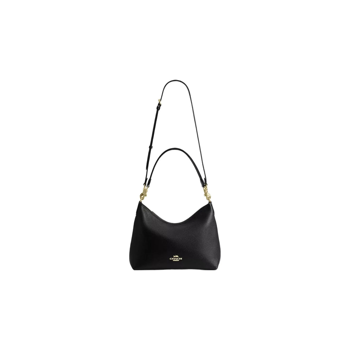 Coach Laurel Shoulder Bag in Gold Black