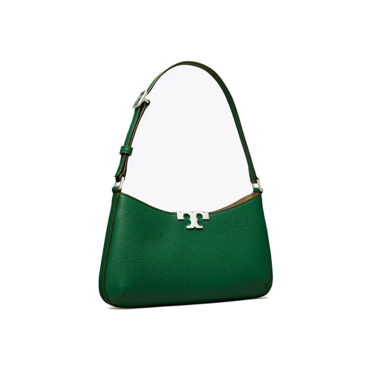 Tory Burch Eleanor Soft Slim Shoulder Bag Dark Kale