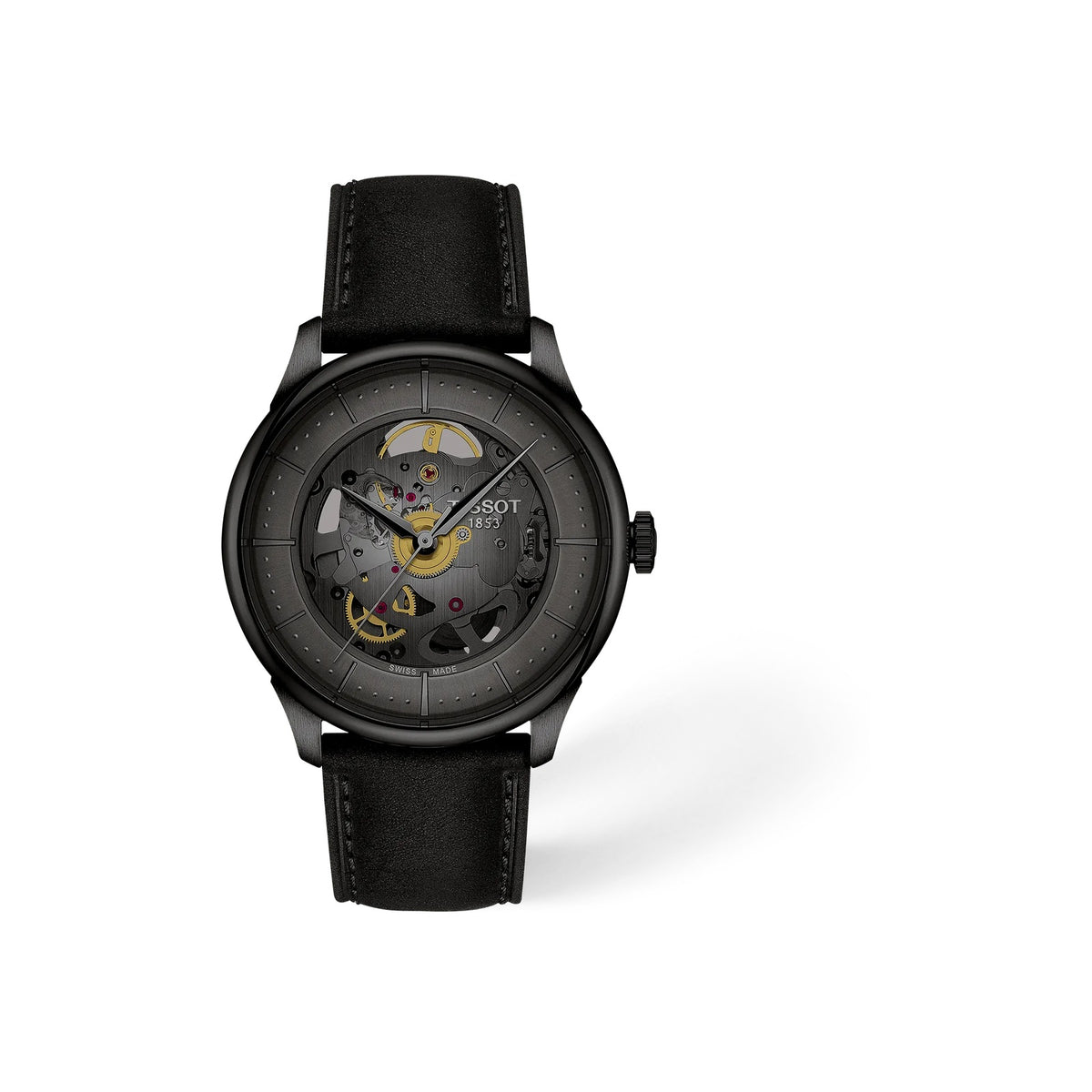 Tissot Chemin Des Tourelles Skeleton 39Mm T1398363644100