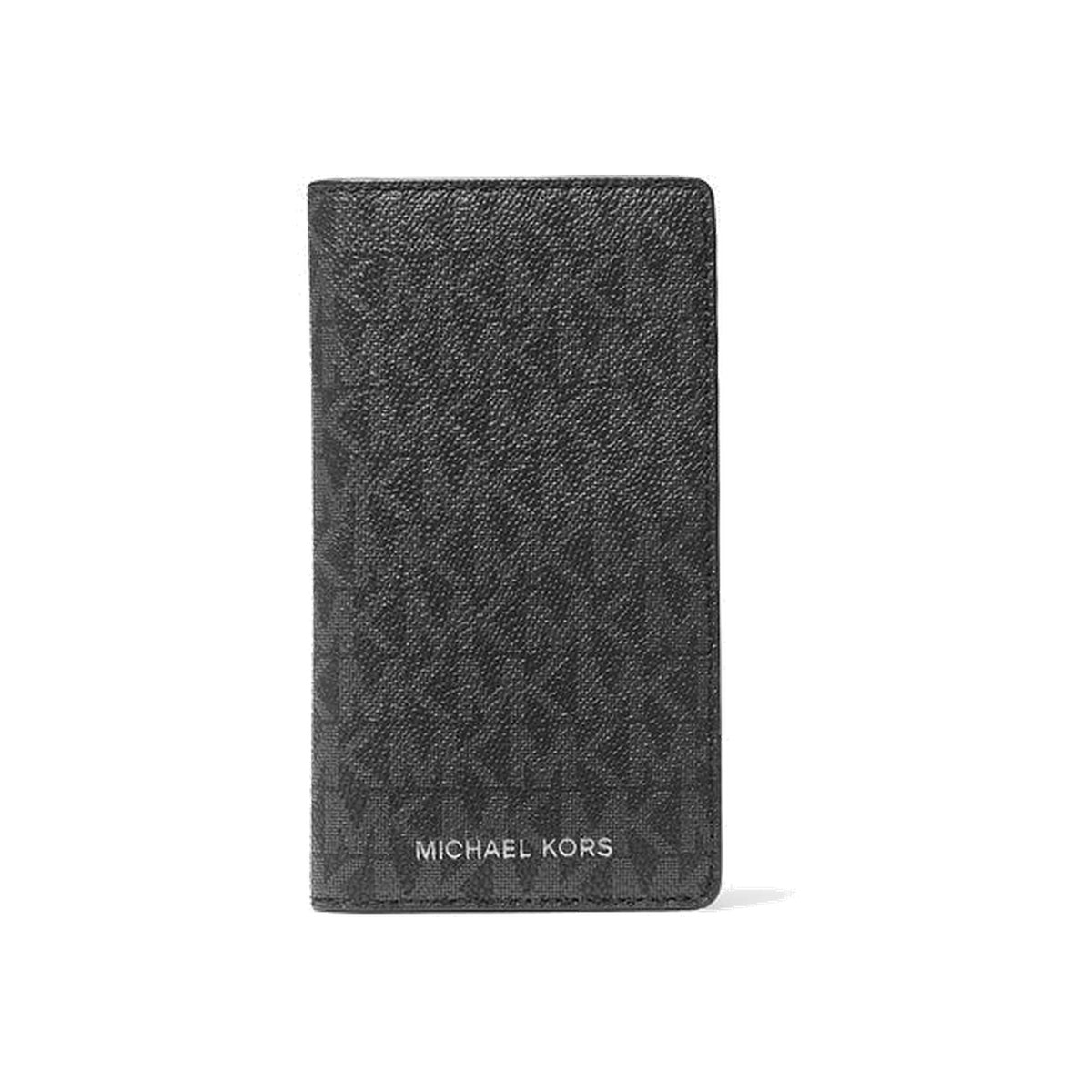 Michael Kors Cooper Large Logo Bi-Fold Card Case Black