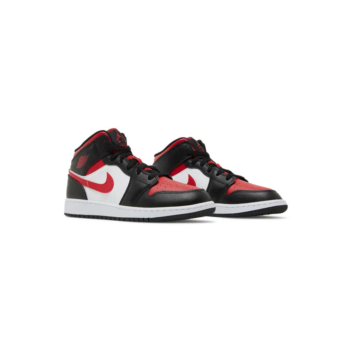 Air Jordan 1 Mid 'Black Fire Red'