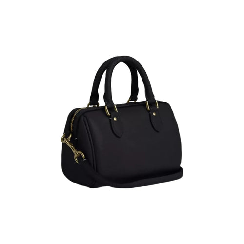 Coach Mini Rowan Crossbody Bag in Gold Black