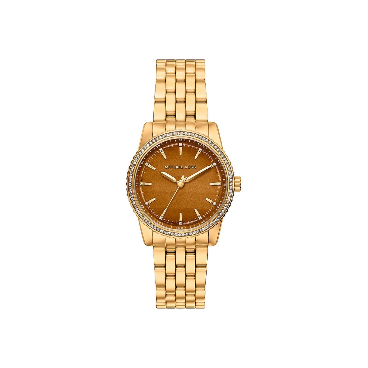 Women's Bryant Pavé Gold-Tone Watch MK7581