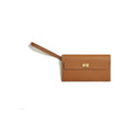 Hermes Kelly Pocket Long Wallet Gris Meyer