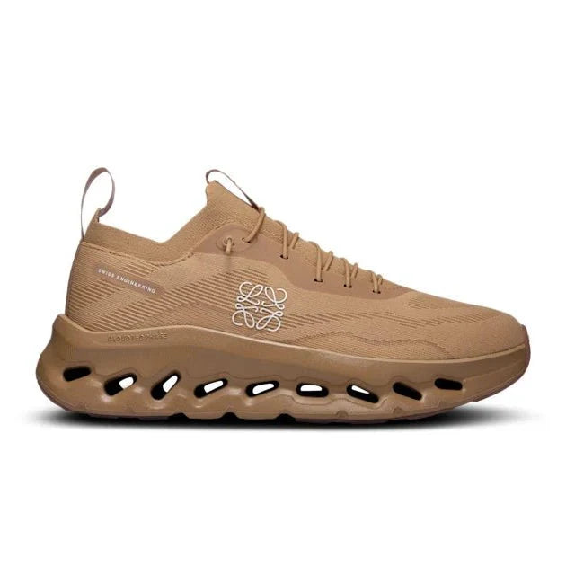 On Running Cloudtilt x LOEWE Dark Sand