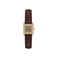 Two-Hand Brown Leather Watch (AR11705)