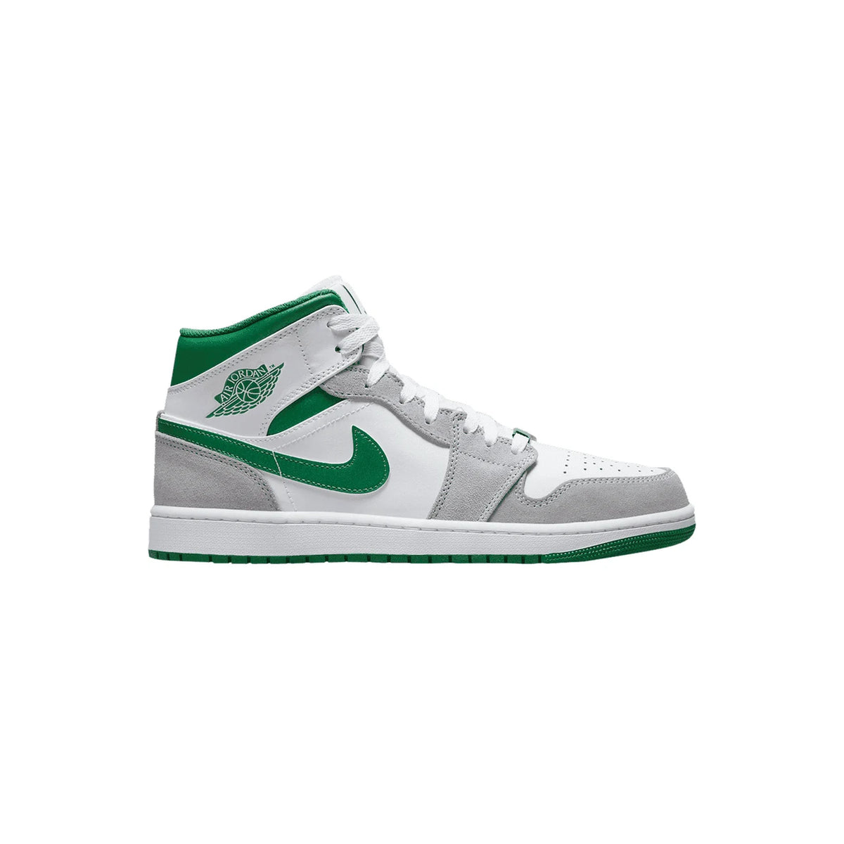 Air Jordan 1 Mid 'Ghost Green Grey'
