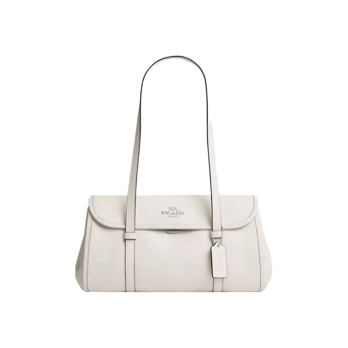 Coach Bridget Flap Shoulder Bag in Silver Chalk