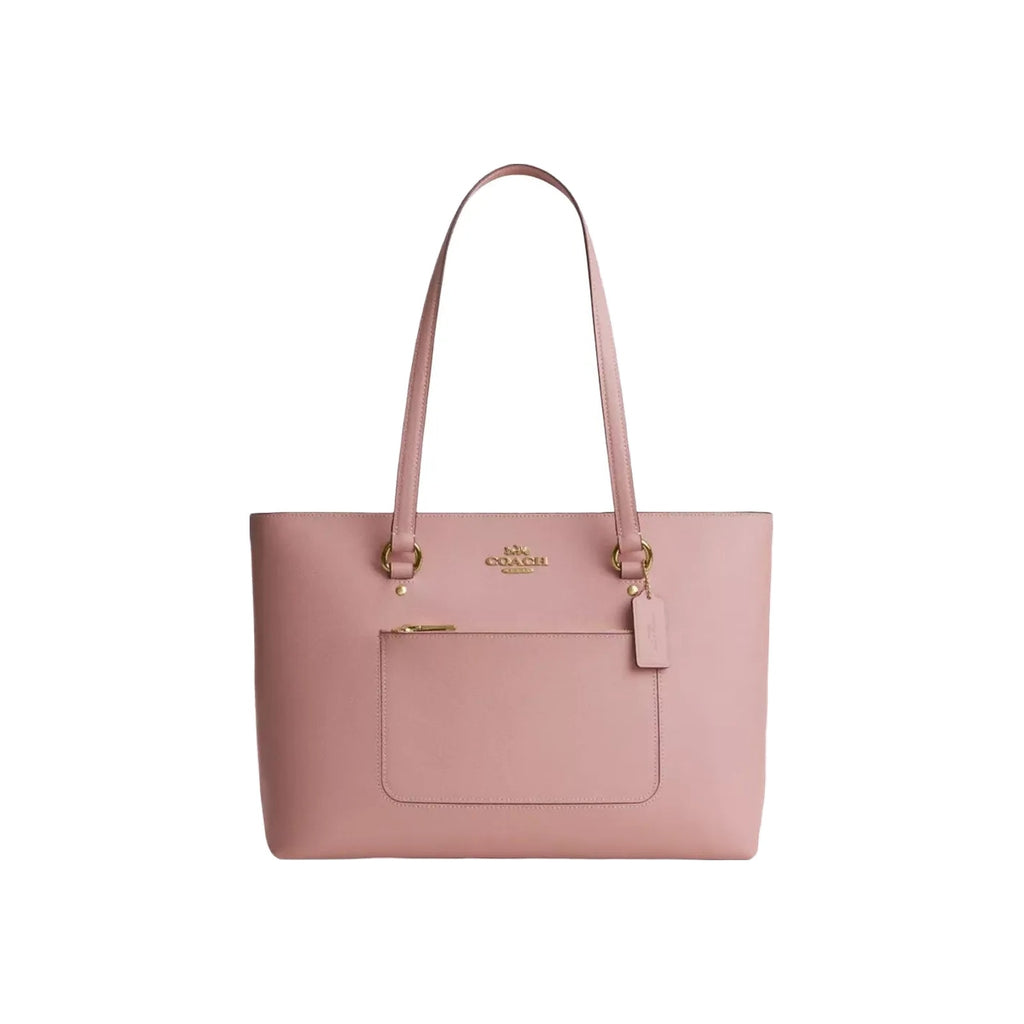 Coach Station Tote Bag in Gold Carnation