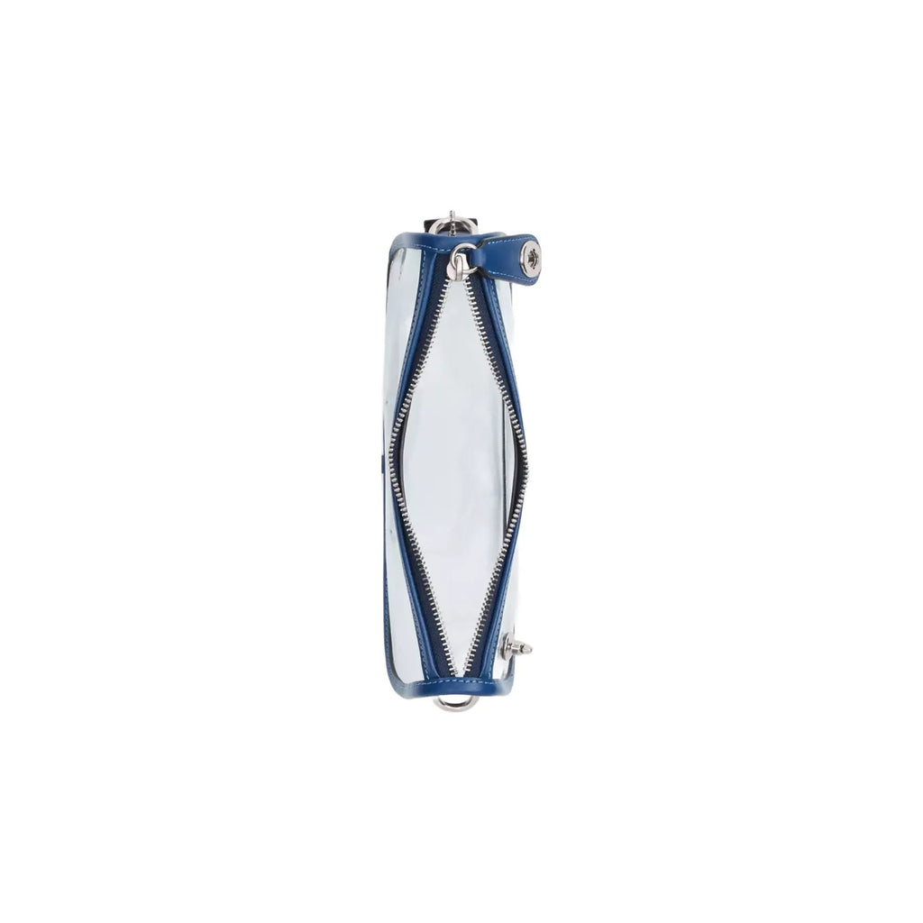 Coach Stadium Swinger Bag in Silver True Blue