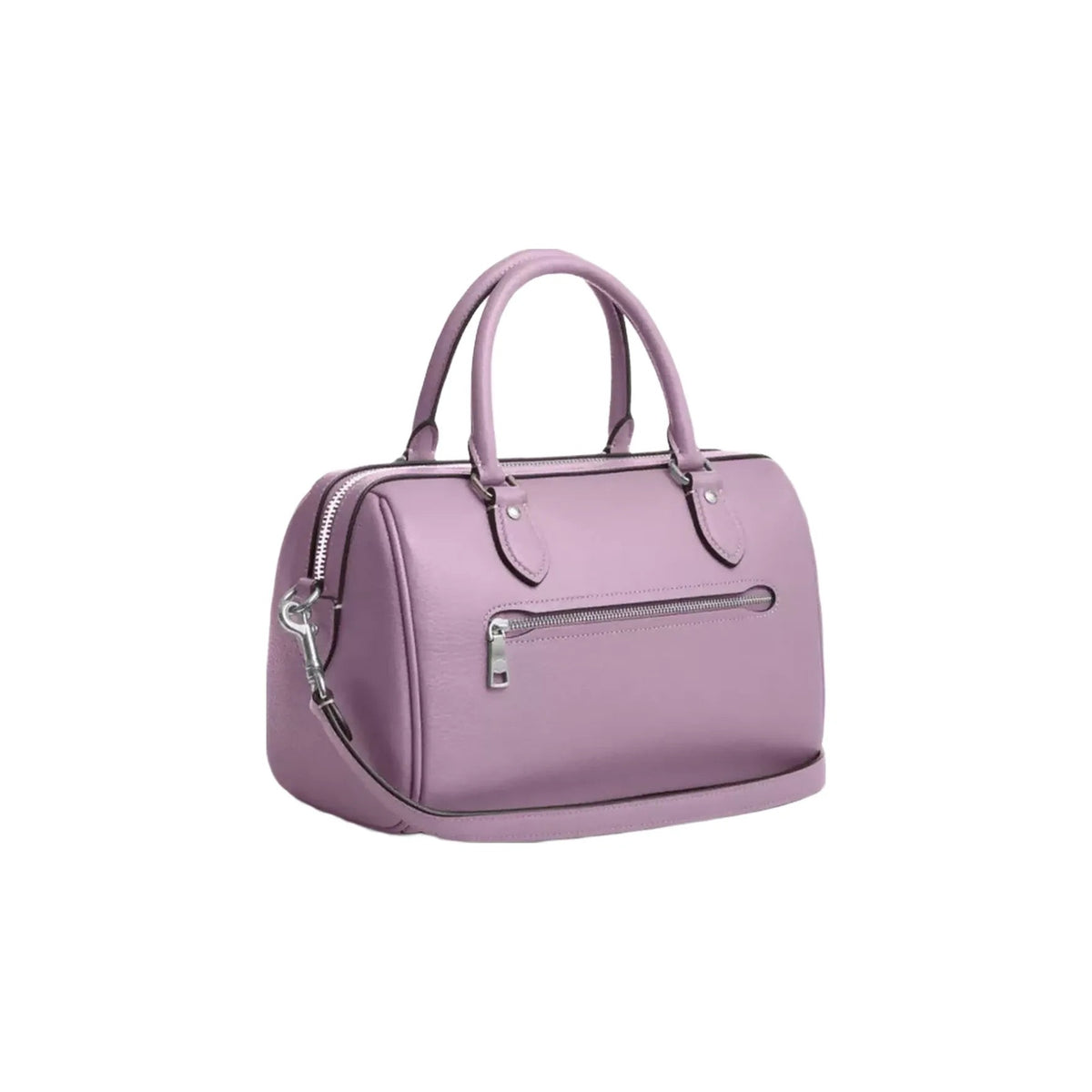Coach Rowan Satchel Bag in Silver Jasmine