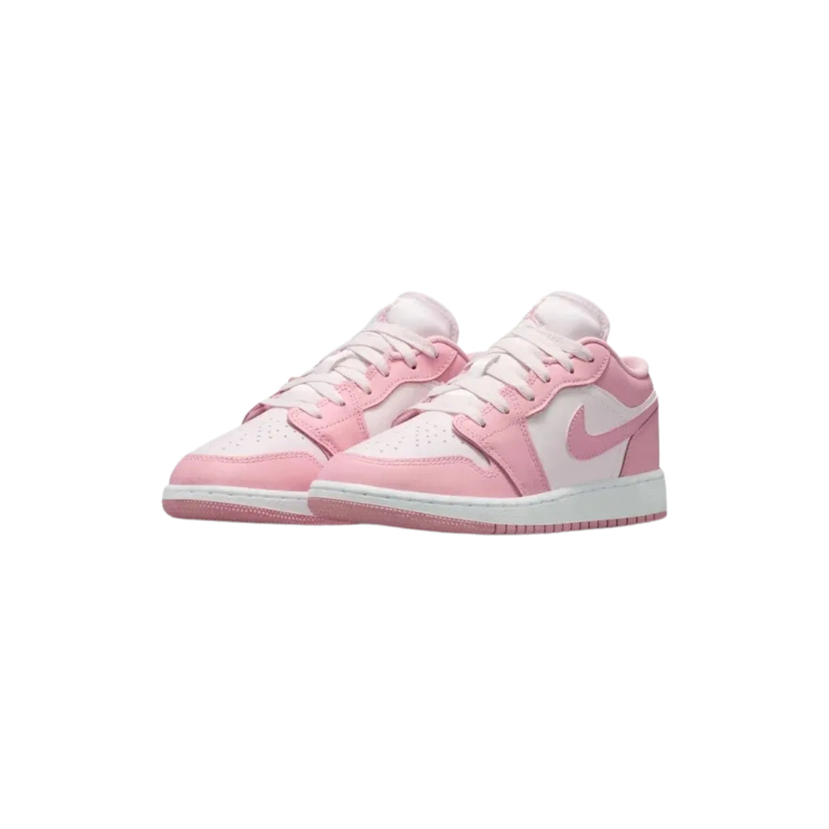 Nike Air Jordan 1 Low Medium Soft Pink White (GS)