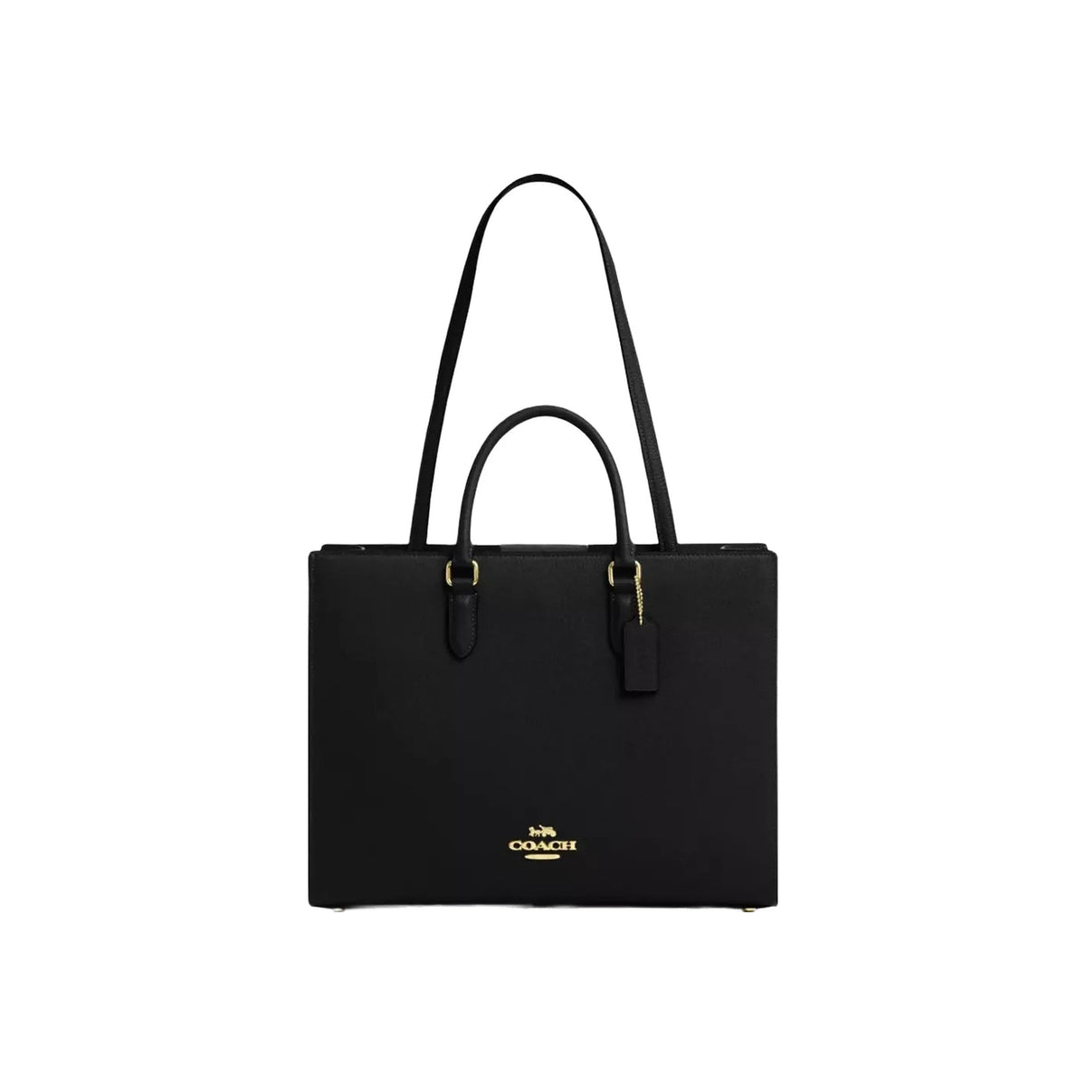Coach Maggie Tote Bag in Gold Black