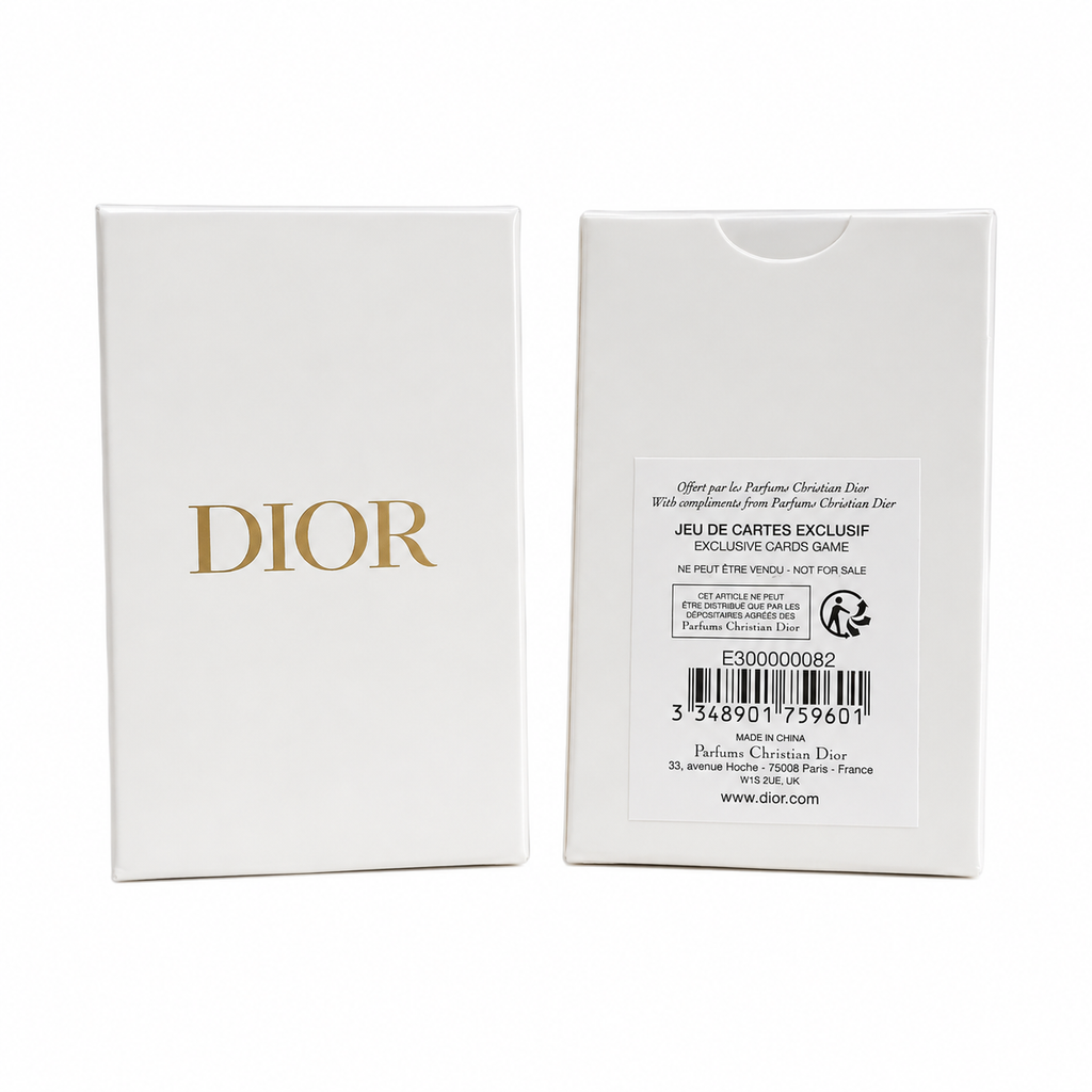 DIOR EXCLUSIVE CARDS GAME DIOR Playing Cards