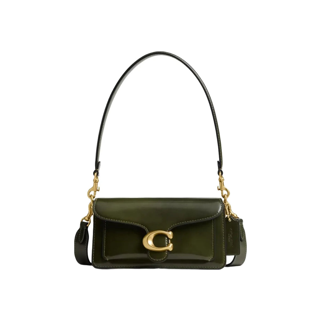 Coach Tabby Shoulder Bag 20 in Brass Olive