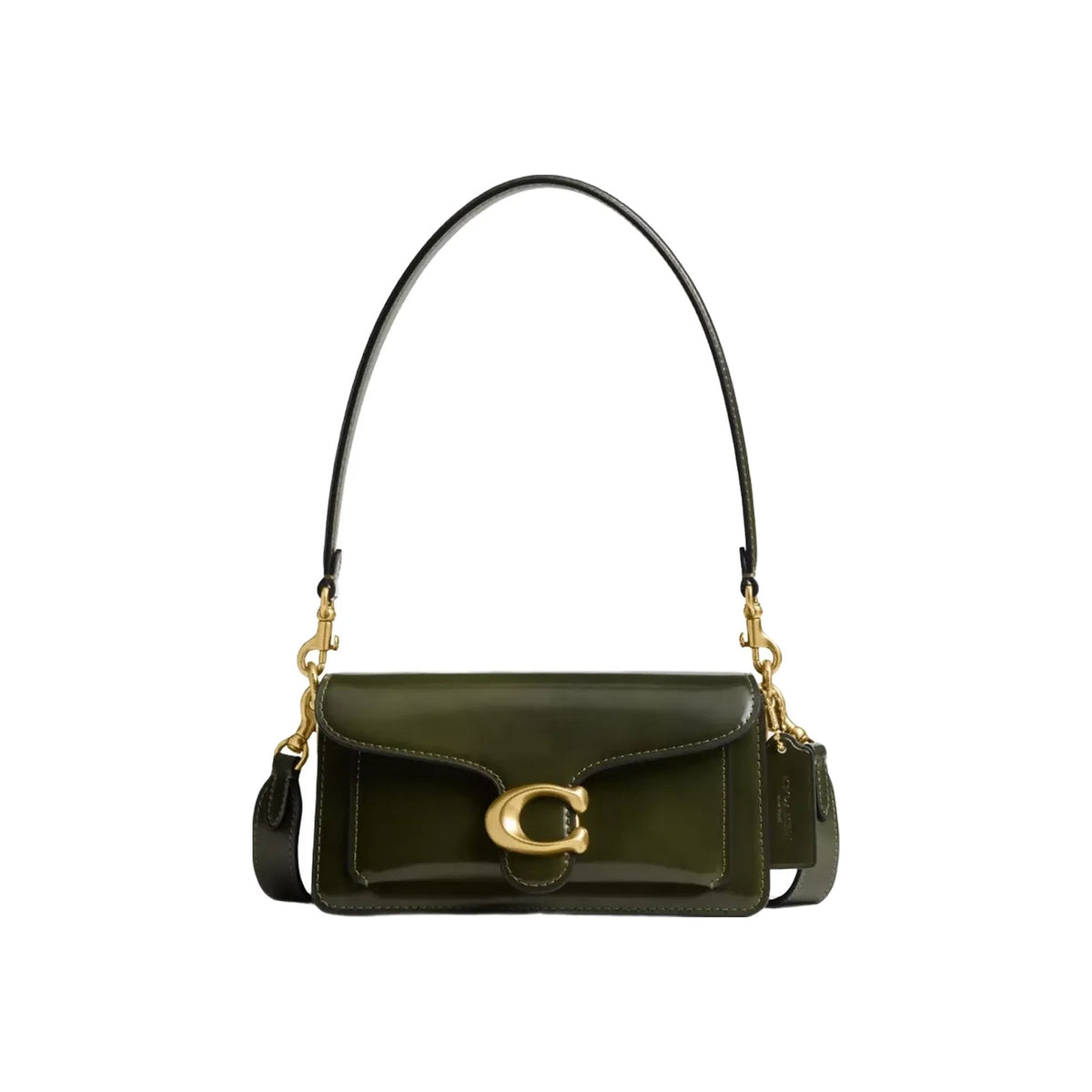 Coach Tabby Shoulder Bag 20 in Brass Olive