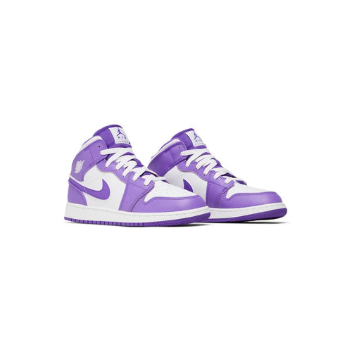 Air Jordan 1 Mid GS 'Purple Venom'