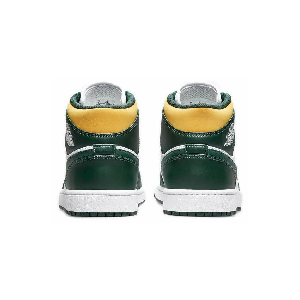 Air Jordan 1 Mid 'Sonic Noble Green Yellow'