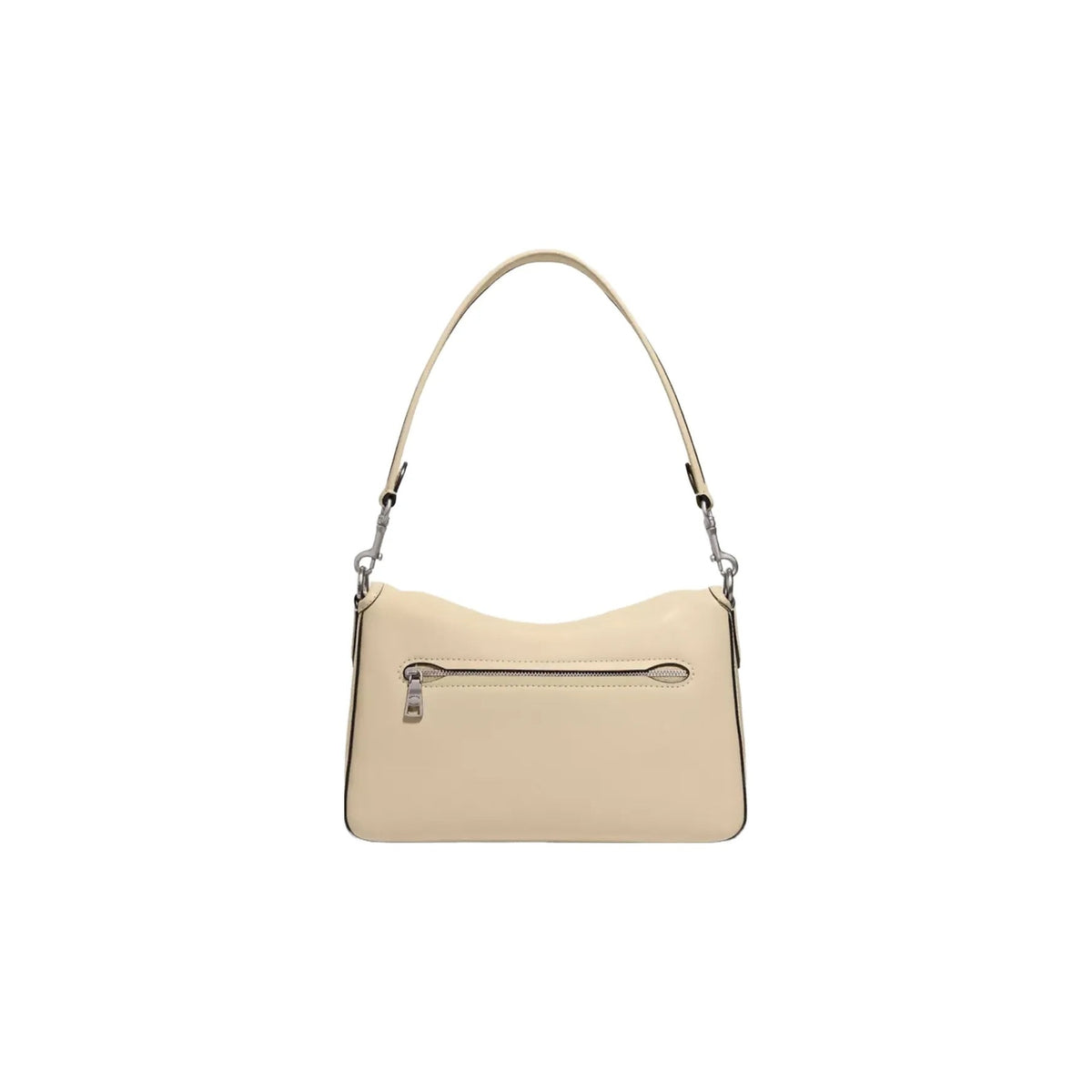 Coach Soft Tabby Shoulder Bag in Silver Ivory