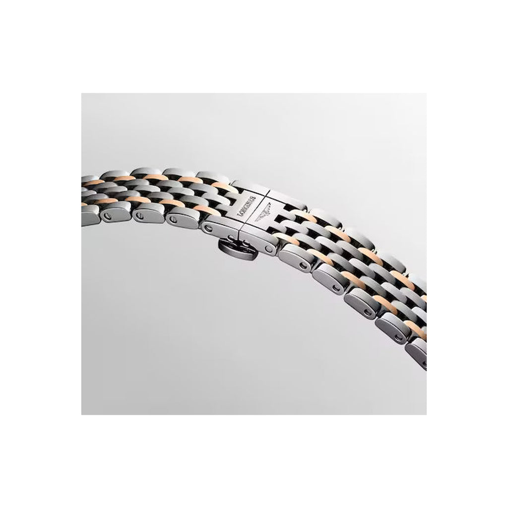 Women’s Longines Elegant Collection Moonphase L4.330.5.87.7 Diamond Quartz Watch