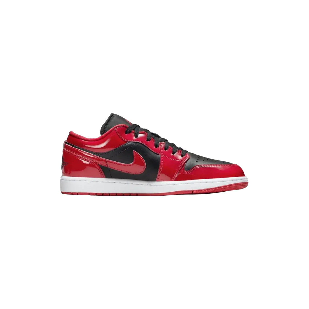 Air Jordan 1 Low SE Patent Varsity Red Black