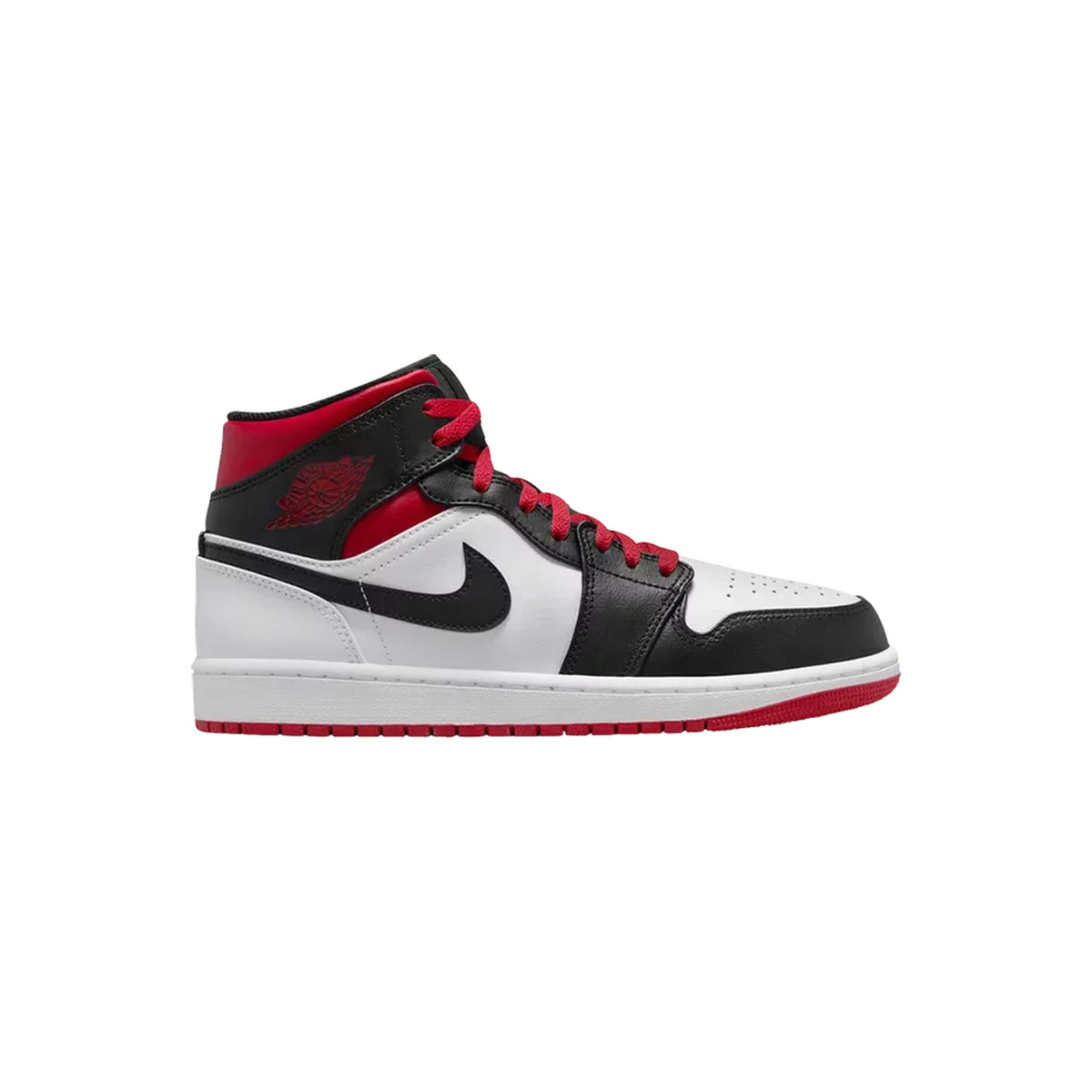 Air Jordan 1 Mid 'Gym Red Black Toe' 2023