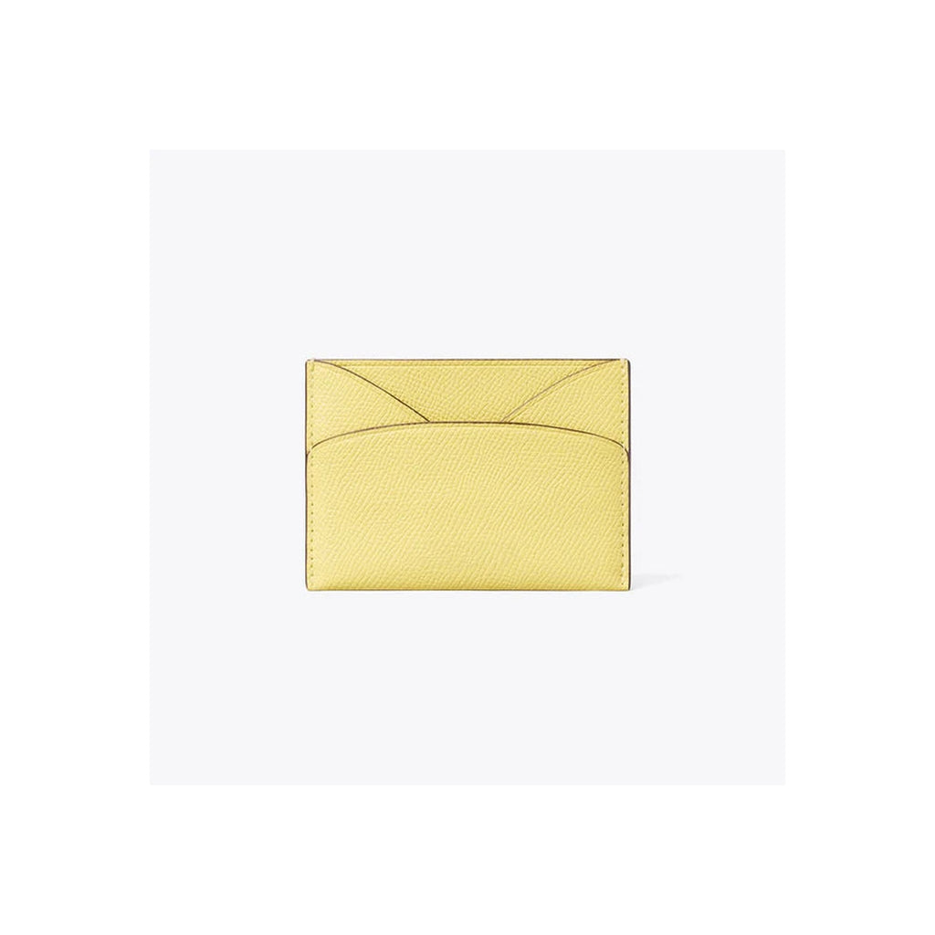 Tory Burch Romy Flat Card Case Yellow Sky