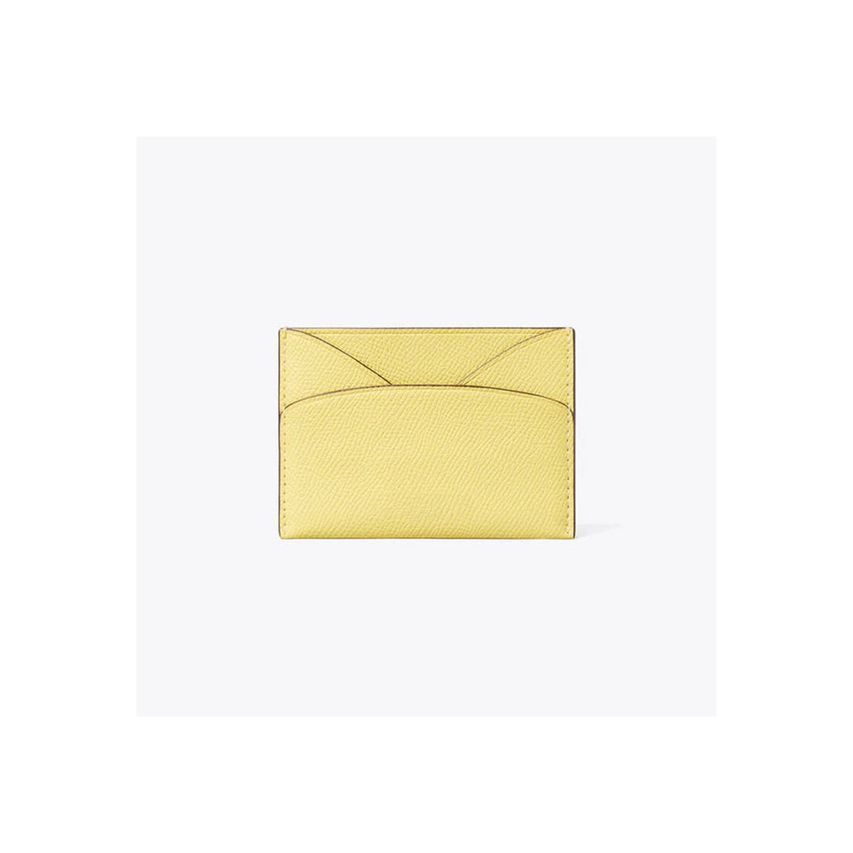 Tory Burch Romy Flat Card Case Yellow Sky
