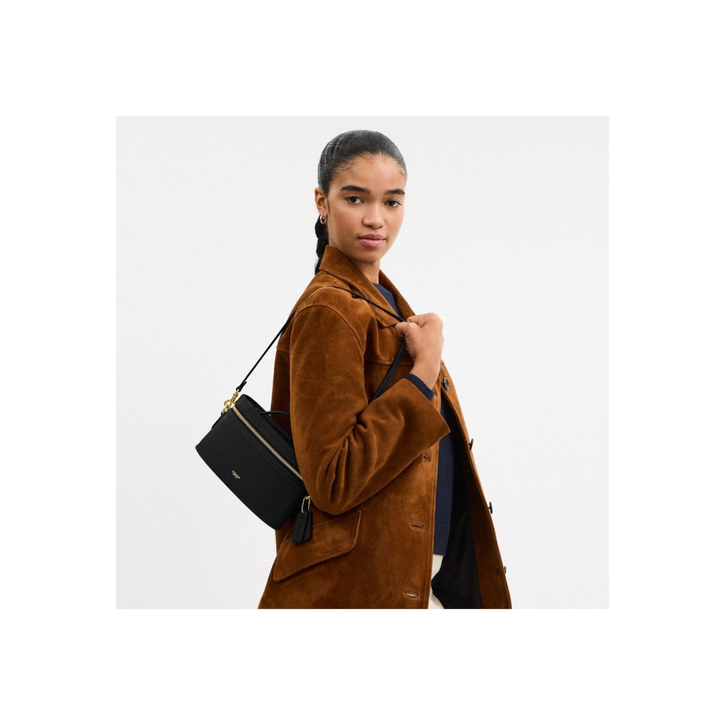 Coach Trail Bag Brass Black