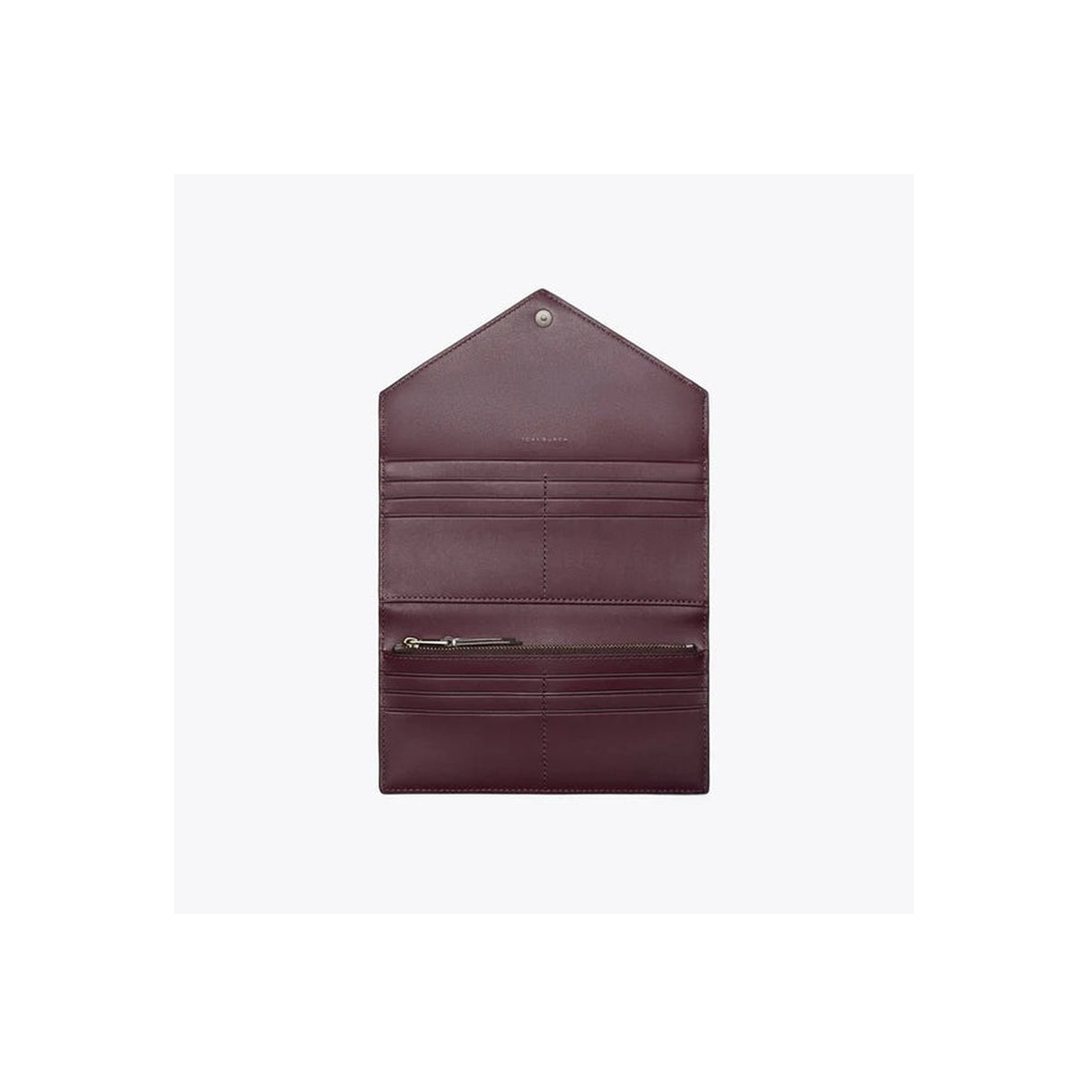 Tory Burch Long Colorblock Envelope Wallet Soft Custard Multi