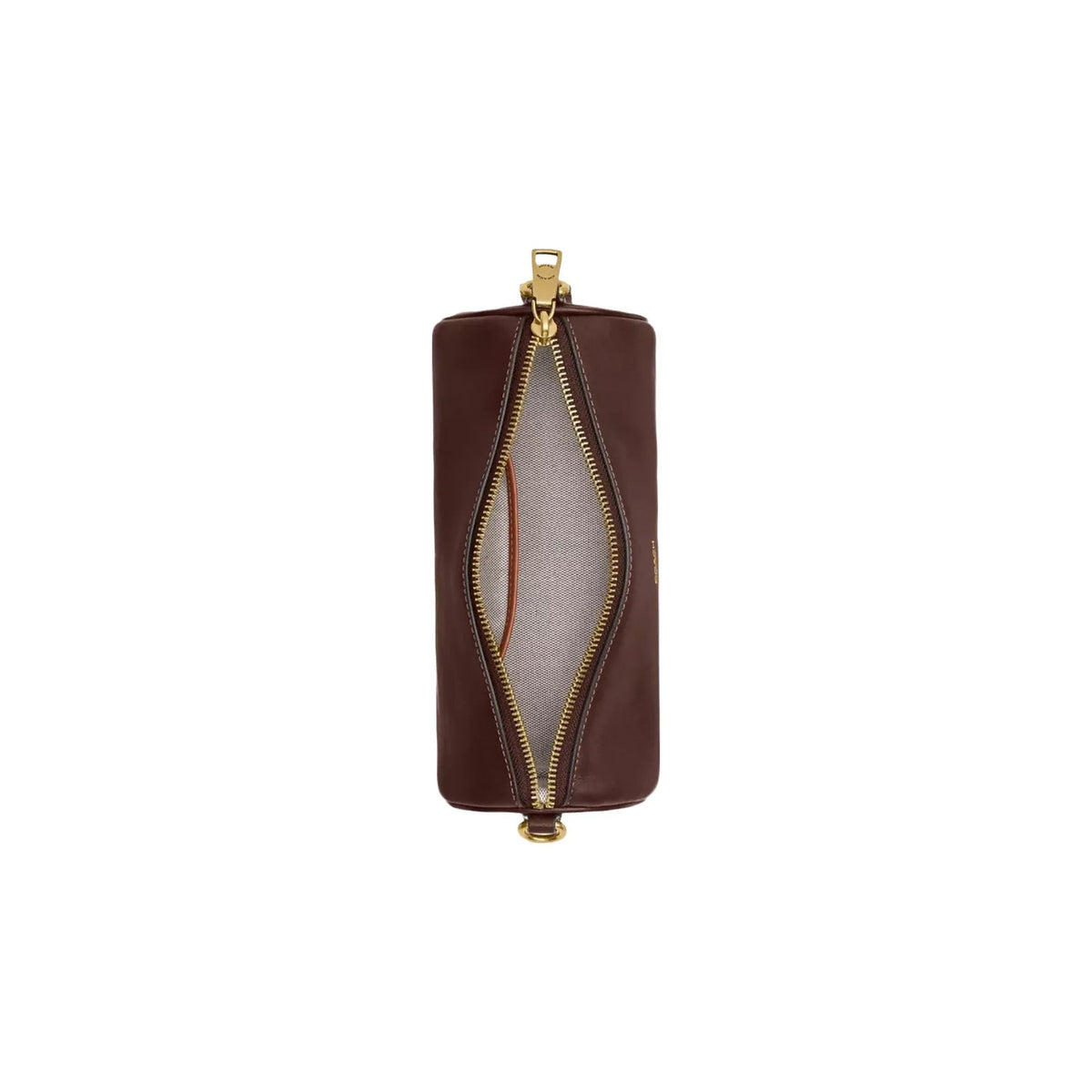 Coach Barrel Bag in Brass Maple