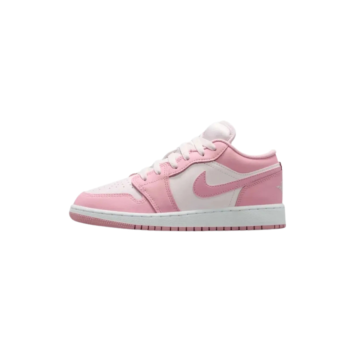 Nike Air Jordan 1 Low Medium Soft Pink White (GS)