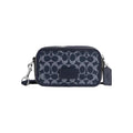 Coach Wyatt Crossbody Bag In Signature Canvas in Silver Denim Chalk