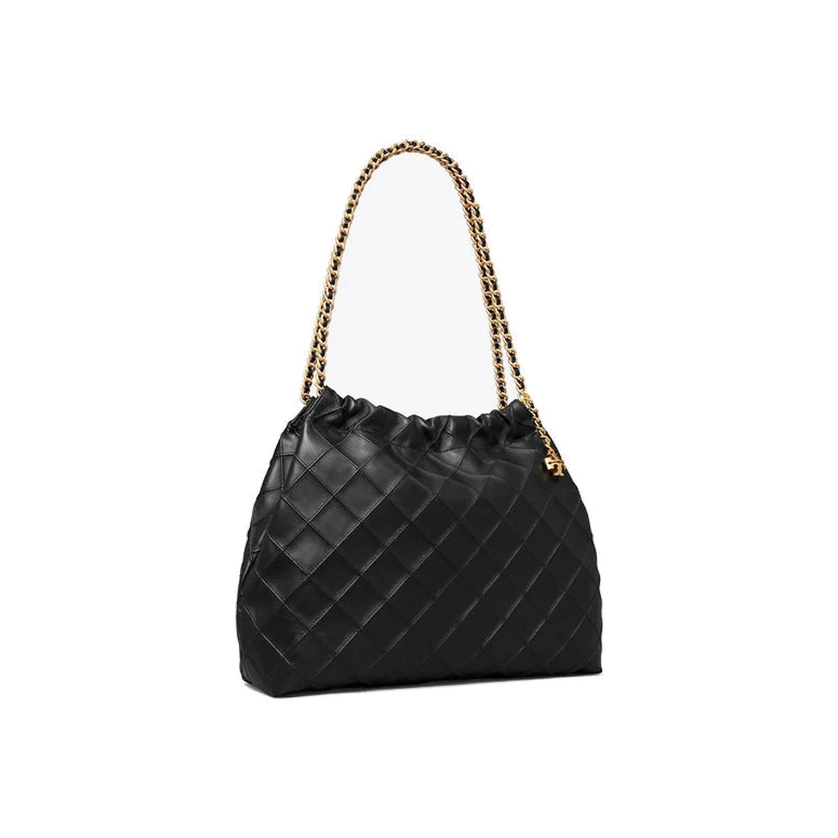 Tory Burch Fleming Soft Hobo Bag Black