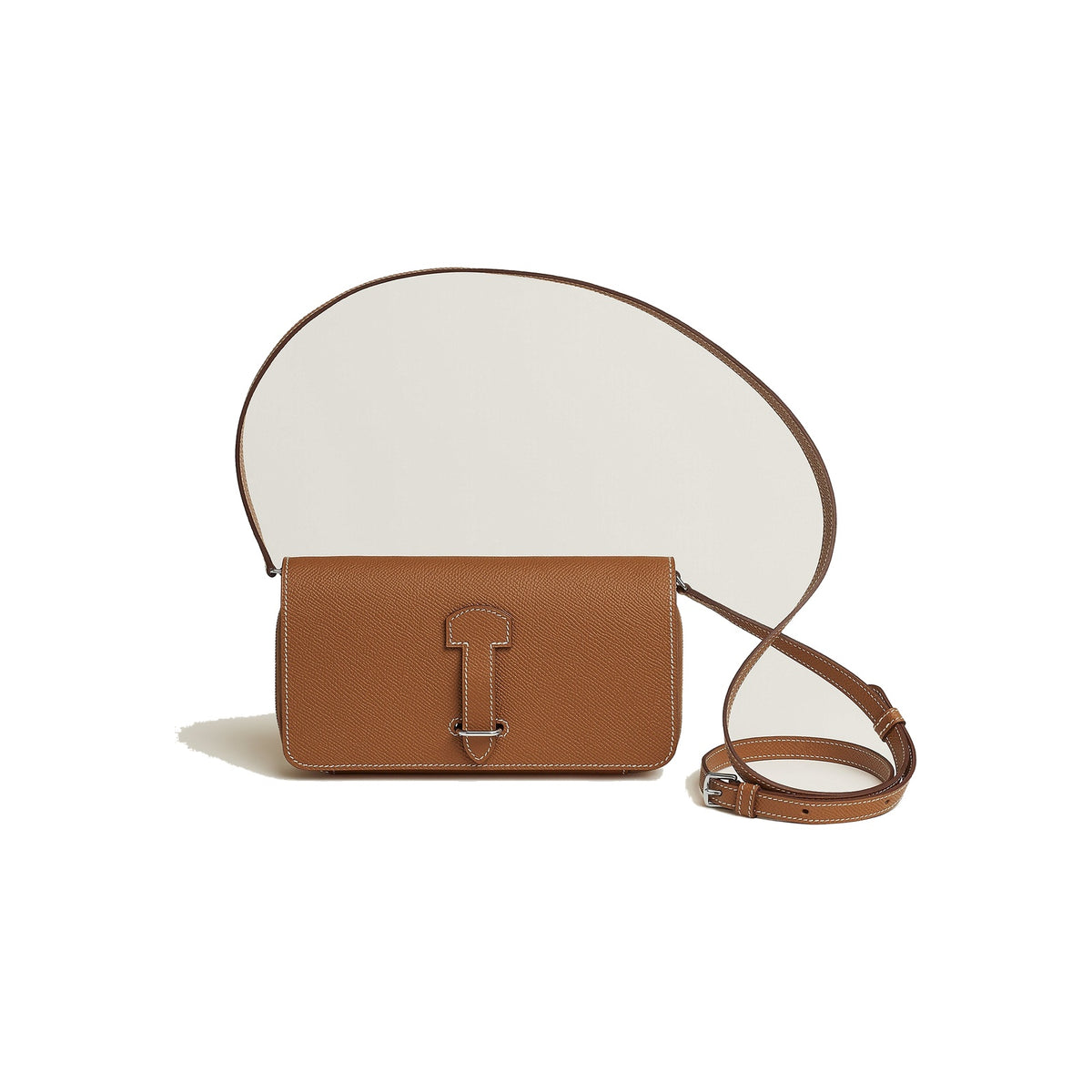 Hermes 1957 To Go Wallet Toupe