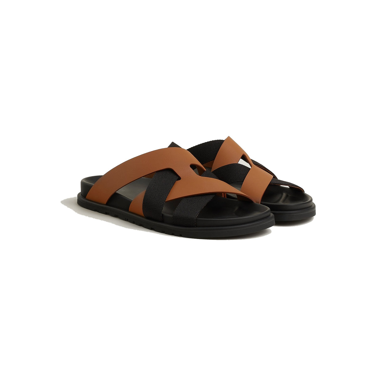 Hermes Kazimir Sandal Noir
