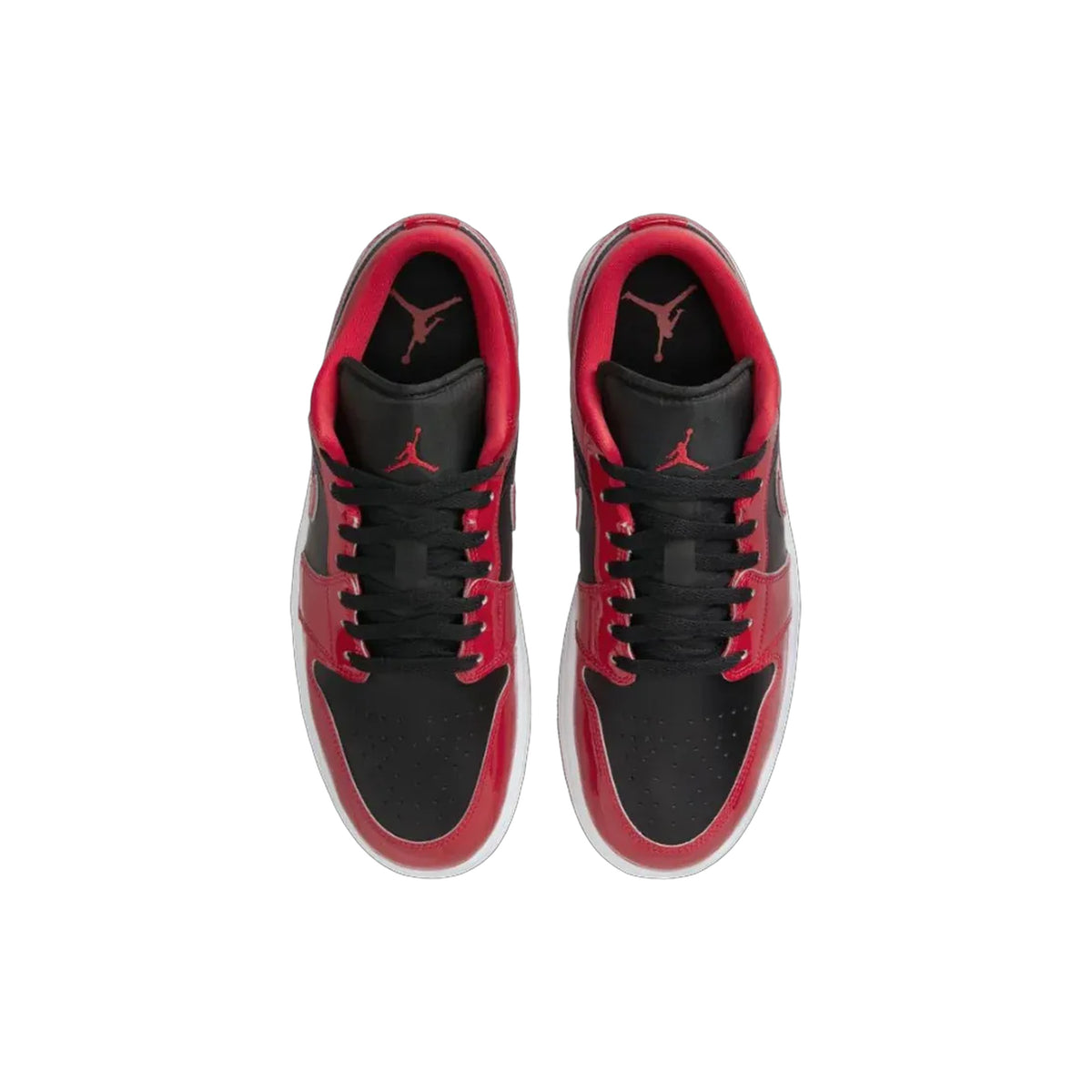 Air Jordan 1 Low SE Patent Varsity Red Black