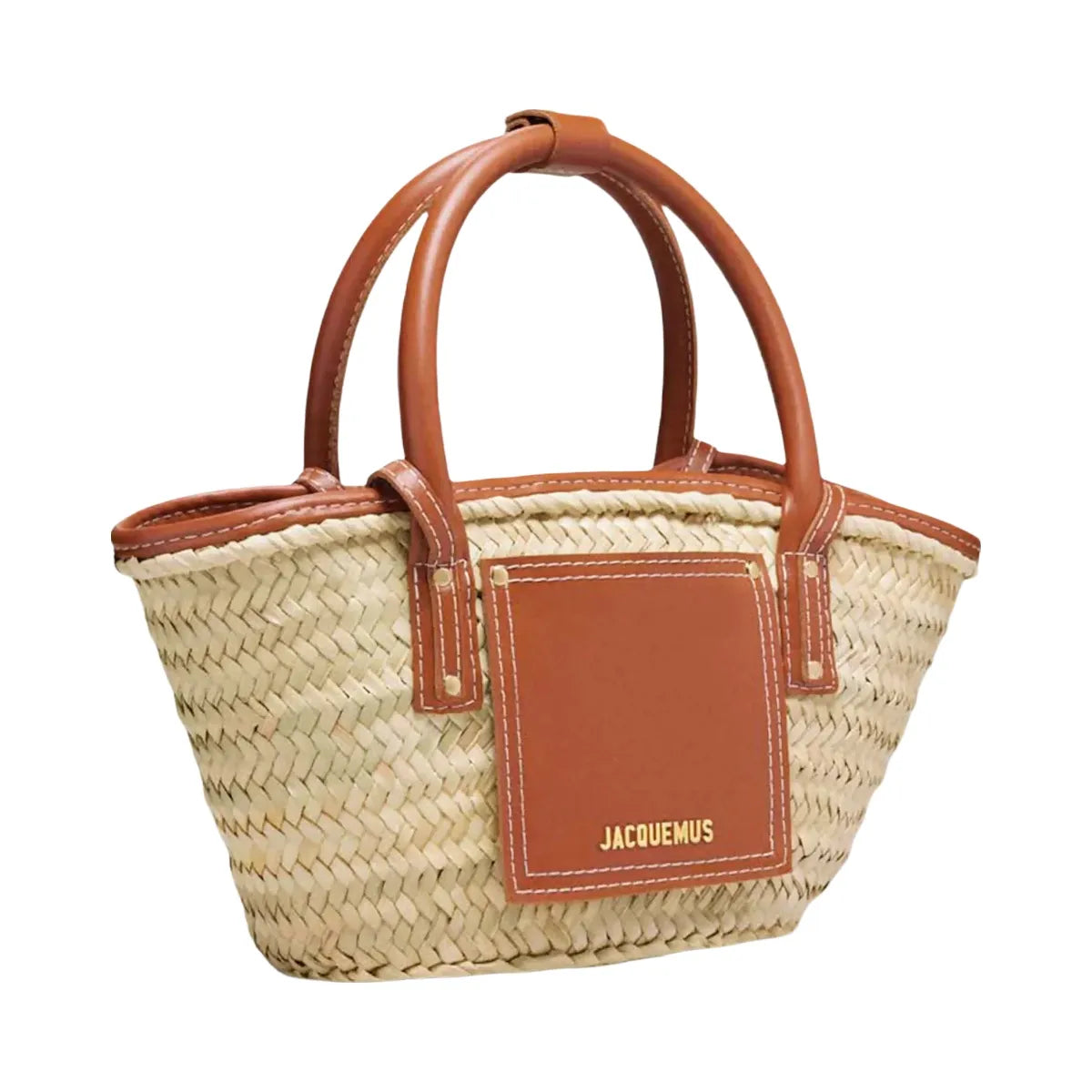 Jacquemus Basket Bag Le Petit Panier Soli Light Brown
