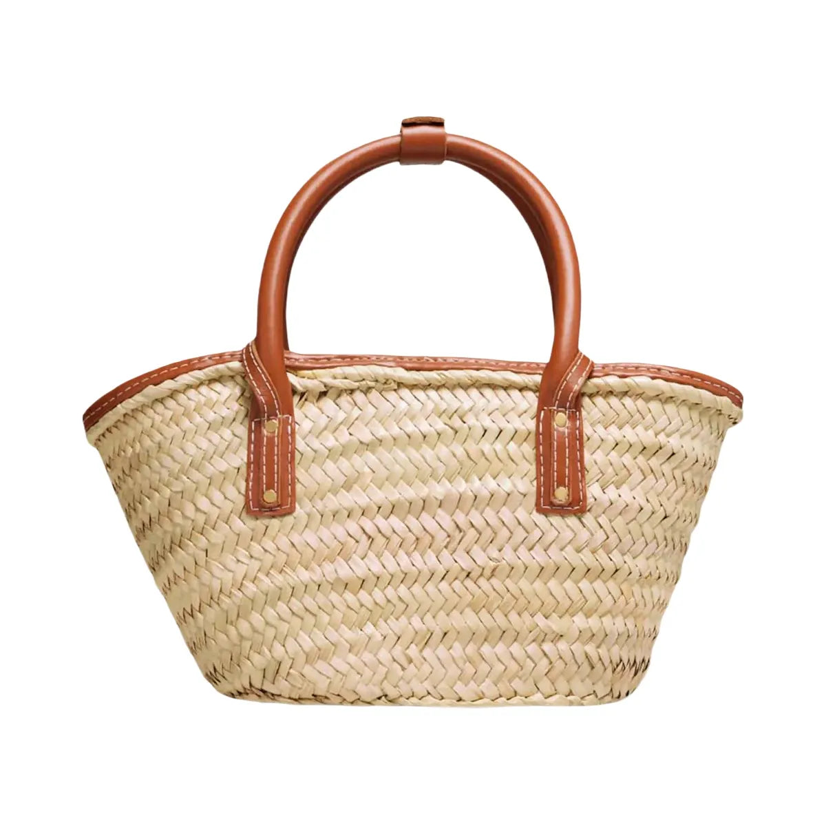 Jacquemus Basket Bag Le Petit Panier Soli Light Brown