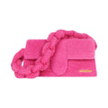 Jacquemus Le Bambidou Shearling Flap Bag Pink